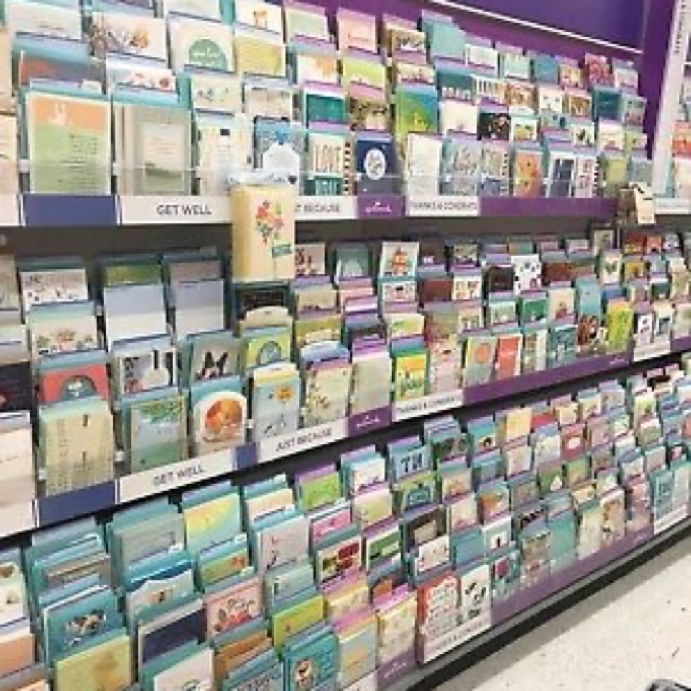 100 New Assorted Hallmark Cards - Birthday, Anniversary, Wedding, Get Well etc